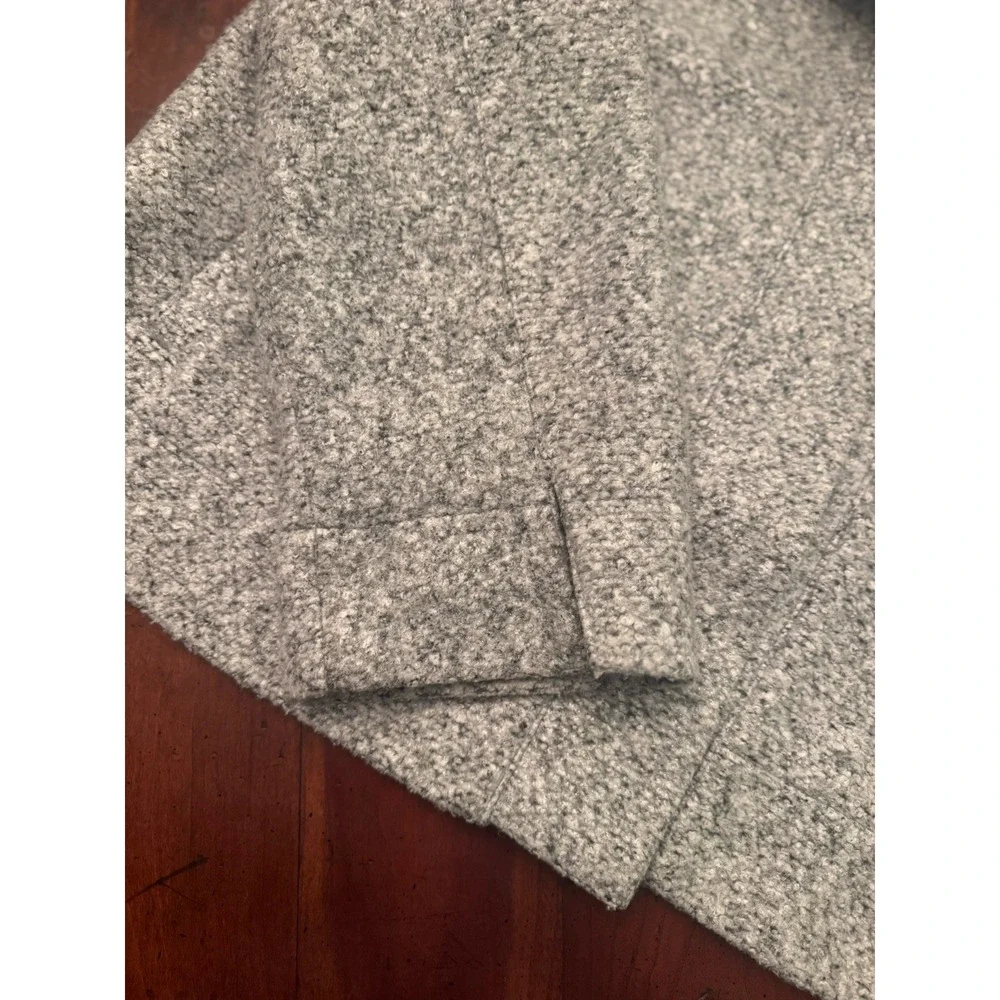Rafaella‎ Gray Tweed Women's Coat Size Large Petite